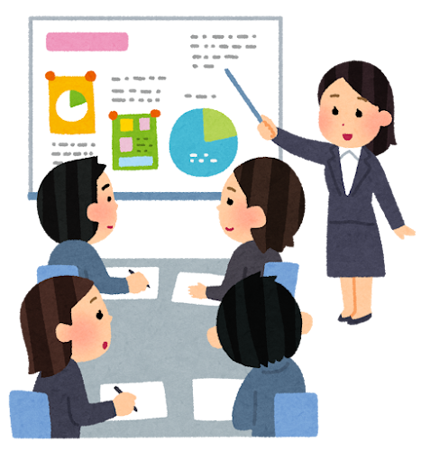 講師が説明してるイメージ画像 講師が説明してるイメージ画像